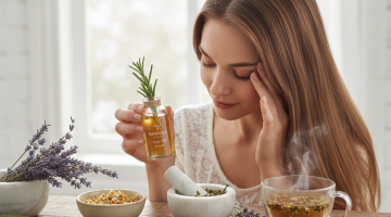 الشعر الصحي بلمسة الطبيعة ومفتاحها الأعشاب