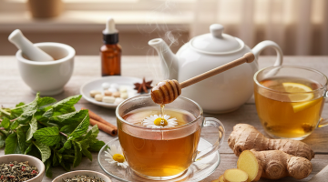 علاج التجشؤ بالأعشاب